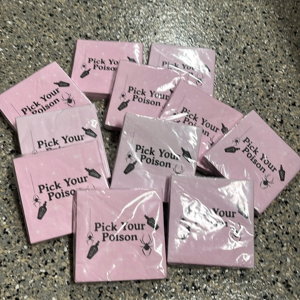 Halloween party napkins - 20 ct packs